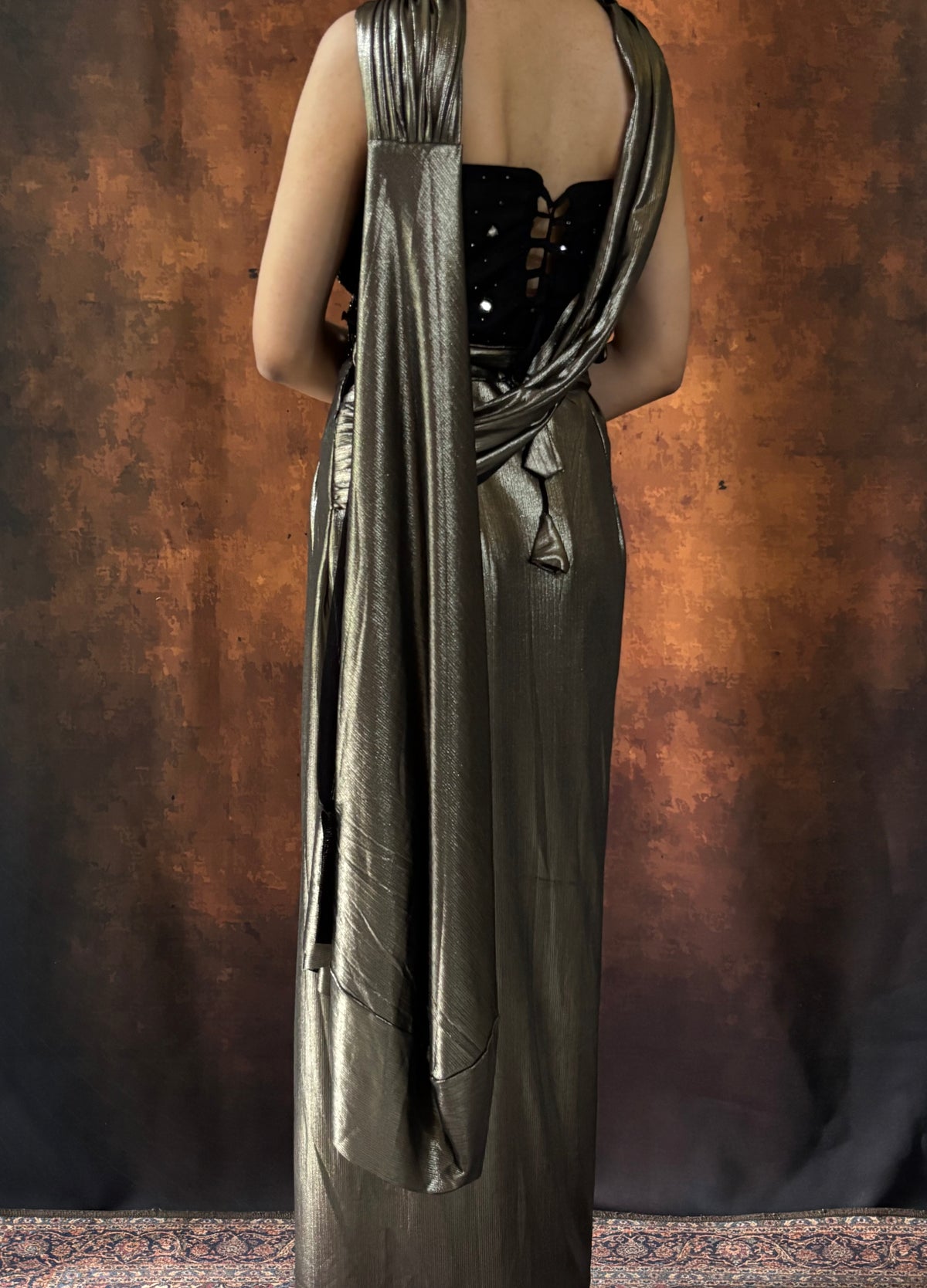 Haseena pre draped saree