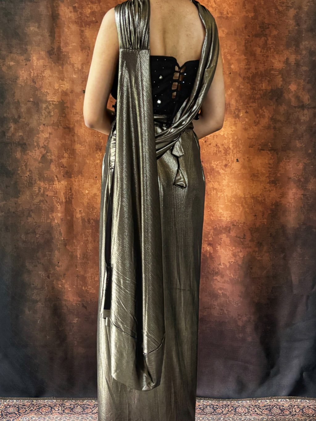 Haseena pre draped saree