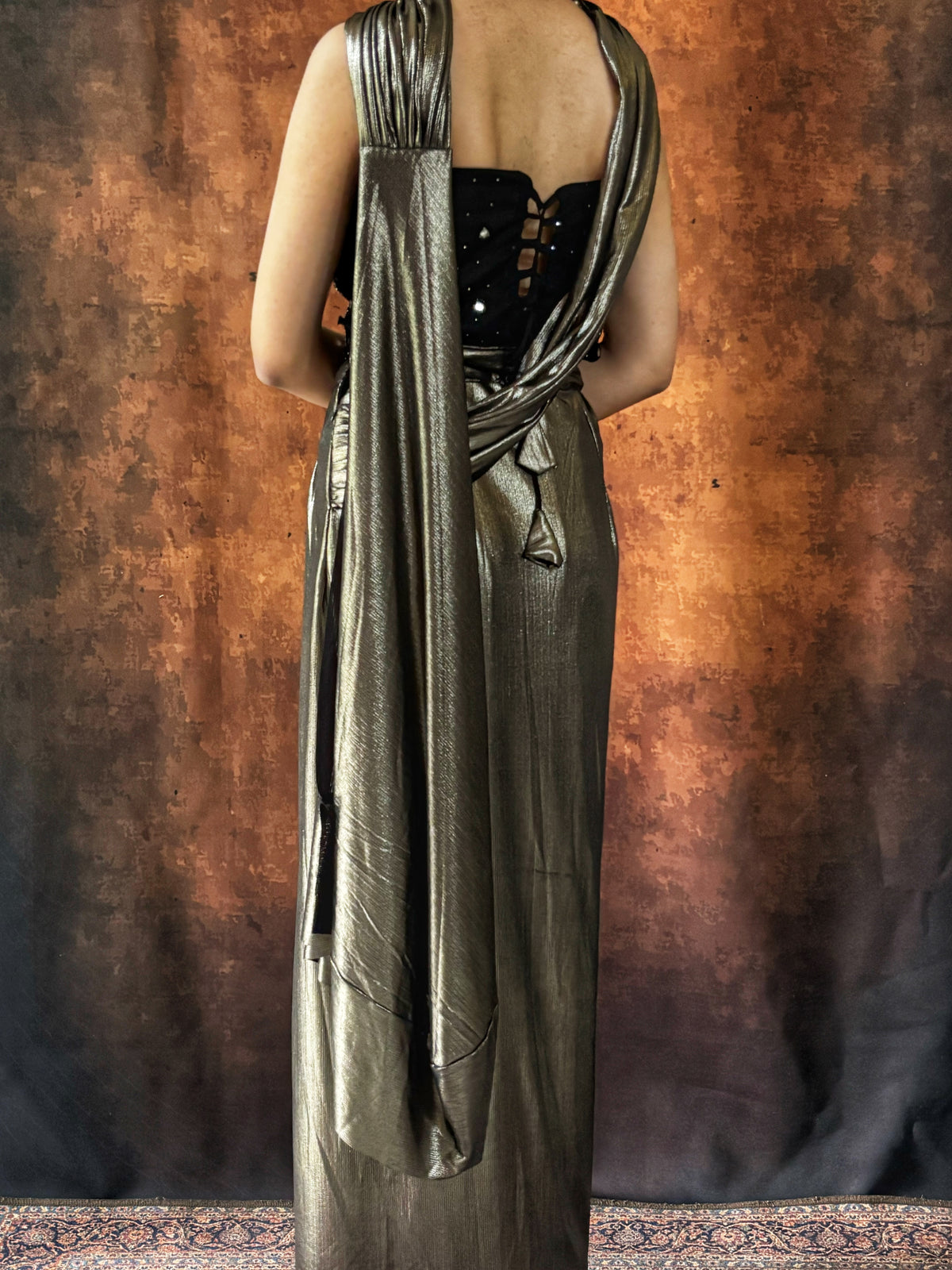 Haseena pre draped saree