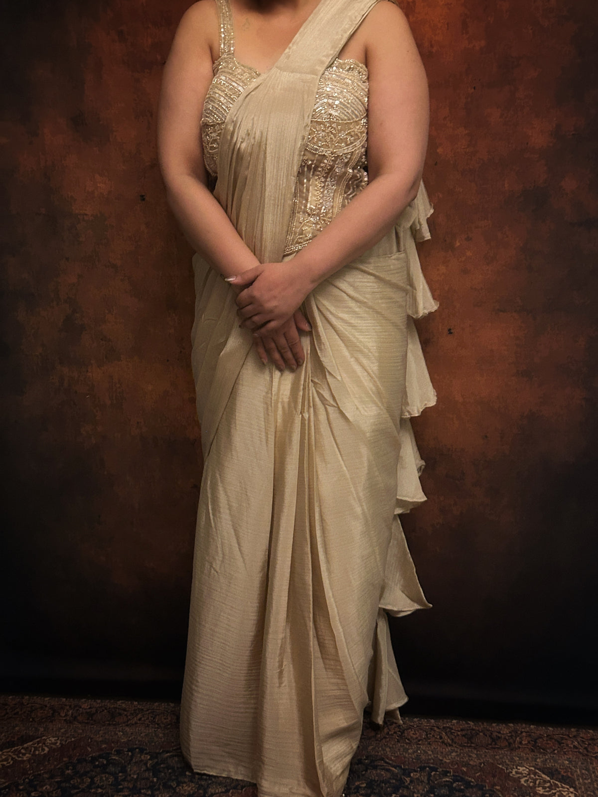 Raya Pre draped saree