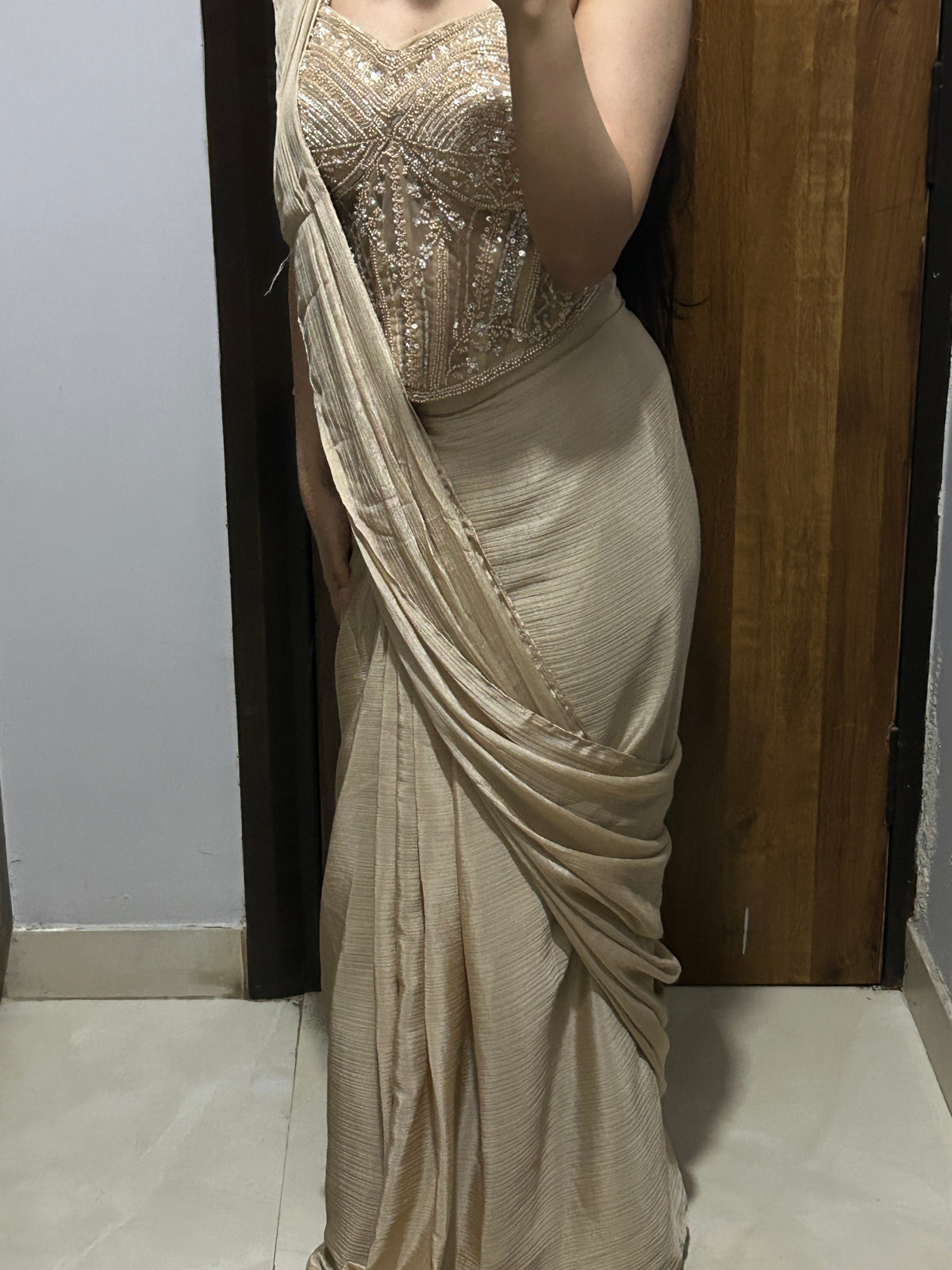 Raya Pre draped saree