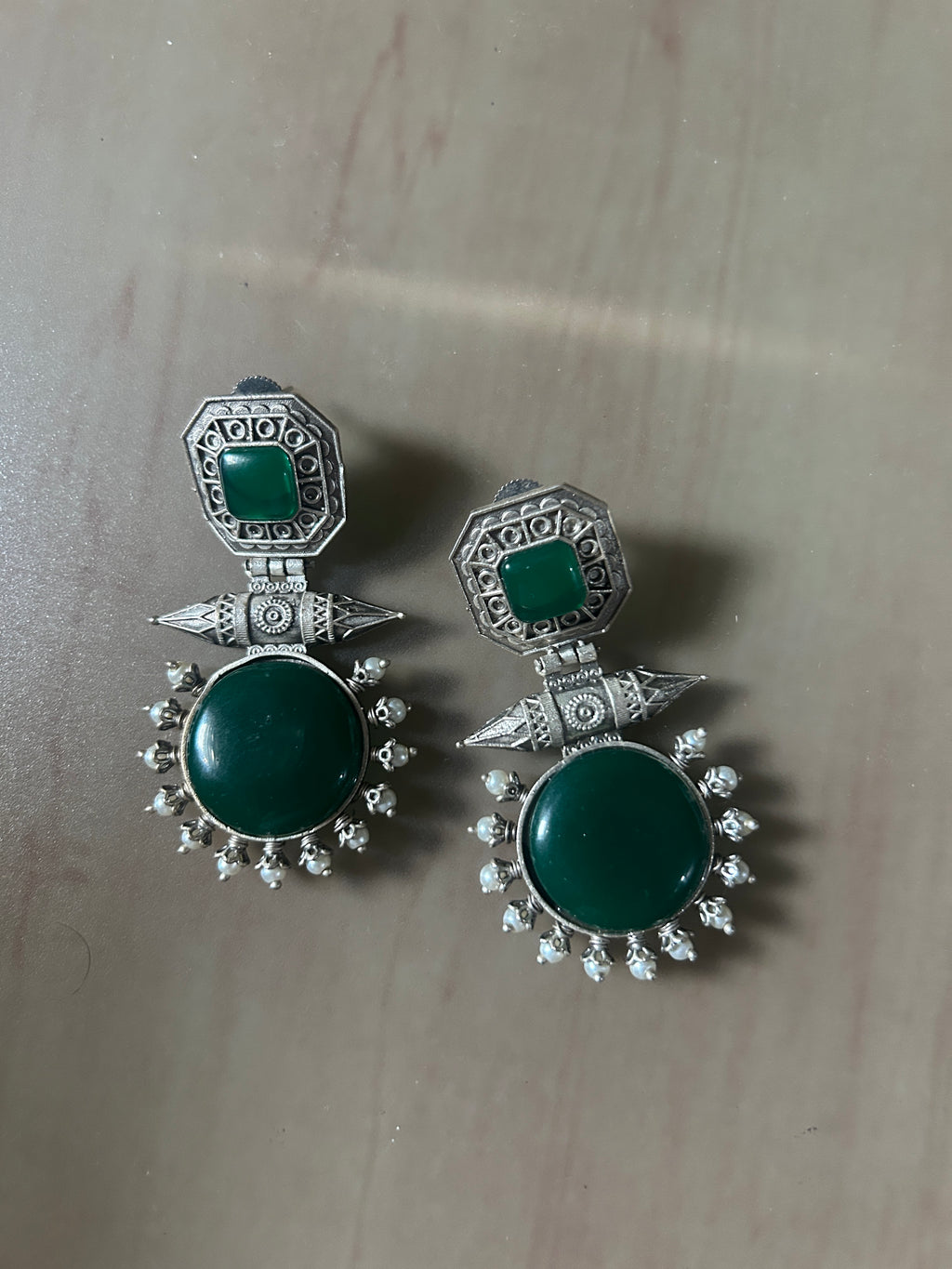 Hariyali earrings