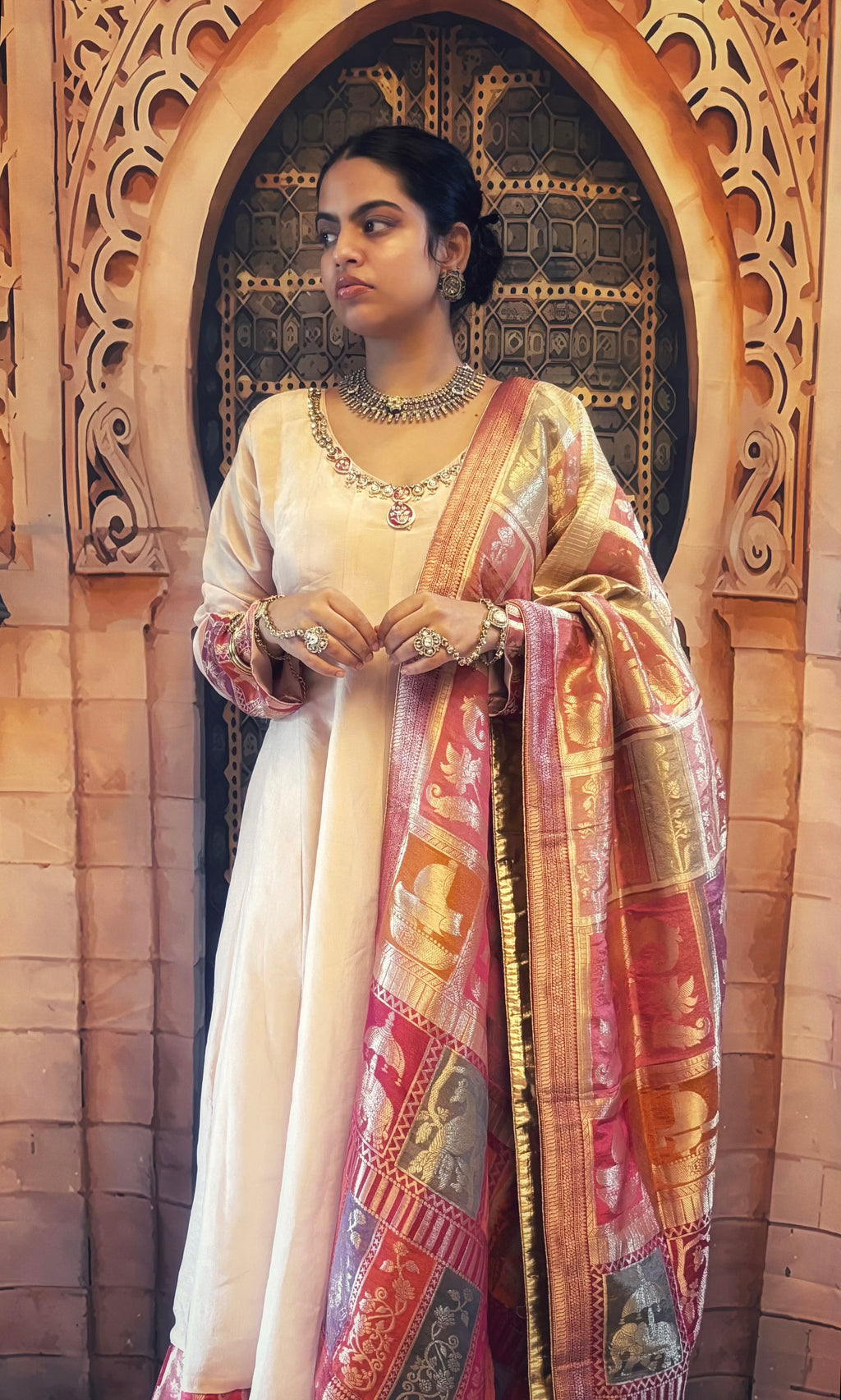 Banarasi Mor Anarkali