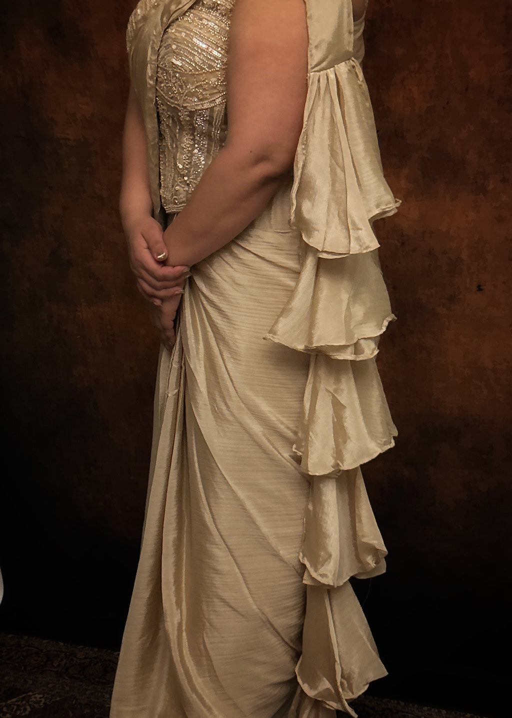 Raya Pre draped saree