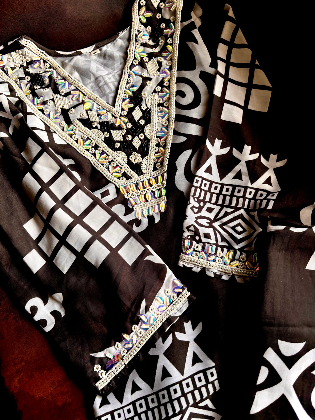 Kashi Coord Set with Potli